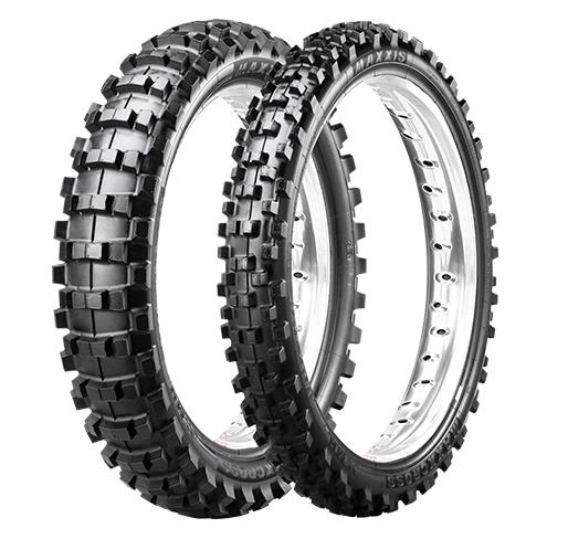 120/100-18 Maxxis M7326 Maxxcross MX-MH 68M TT CROSS MID HARD Rear #E