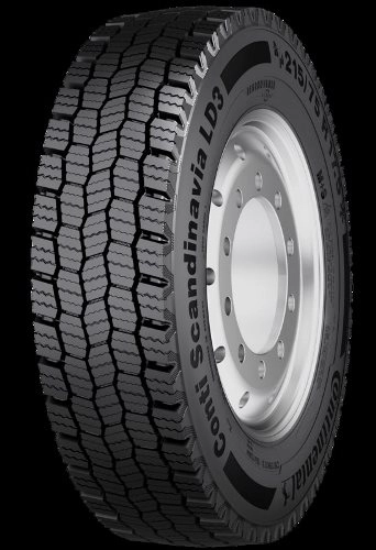 CONTINENTAL SCANDINAVIA LD3 12PR235/75R17.5  132/130M TL M+S 3PMSF /galas