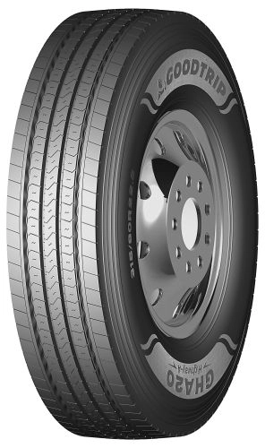 385/65R22.5 GHA20 24PR 164K TL M+S 3PMSF /priekis