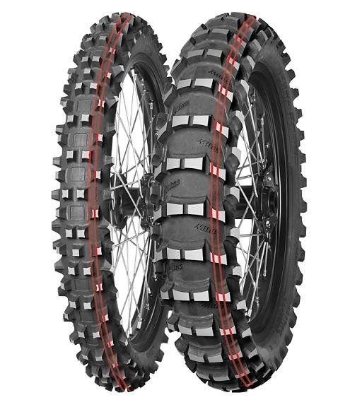 90/100-16 Mitas TERRA FORCE-MX SAND 51M TT CROSS SOFT Rear SAND 2 red NHS