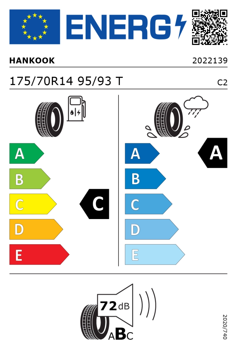 Hankook RA58 175/70R14 95T