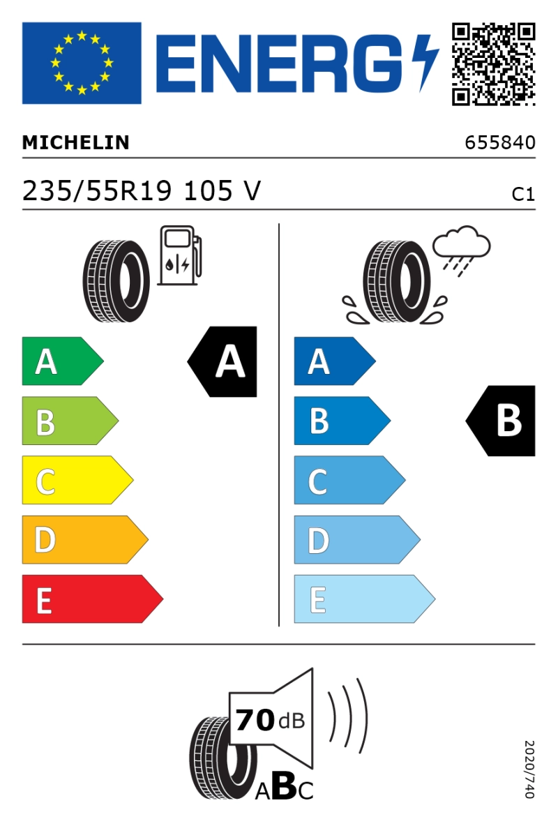 Michelin EPRIM 235/55R19 105V