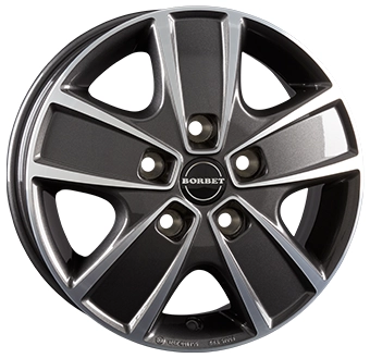 6,0X16 BORBET CWG 5/130   ET68 CH78,1
