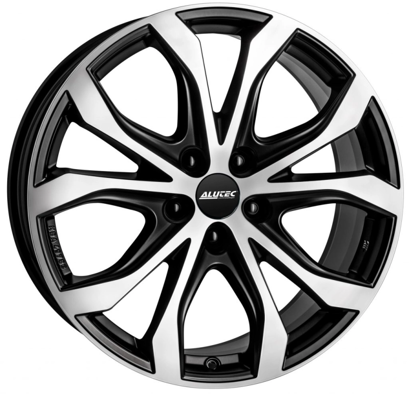 ALUTEC W10 8X18 5X112 ET39/66.6 CZARNY/POLER