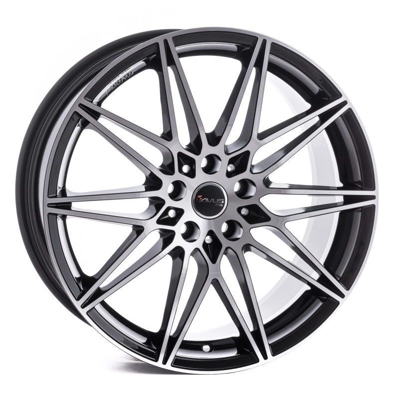 Avus AC-MB5 Black Polished 8,5x20 5x120 ET33 CB72,6 60° 765 kg