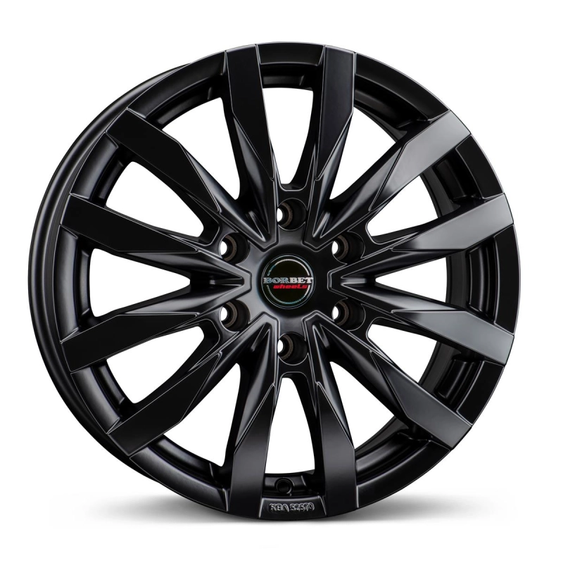 Borbet CW6 Black matt 6,5x16 6x130 ET62 CB84,1 60° 1350 kg 498155