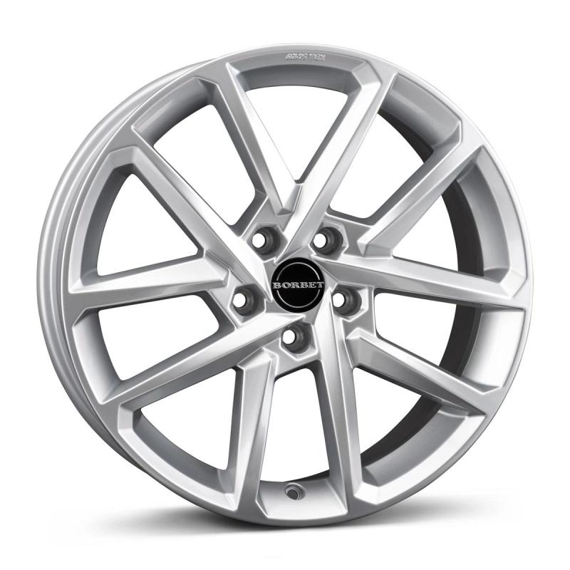 Borbet N Crystal Silver 8x18 5x108 ET50 CB63,4 60° 720 kg 497778