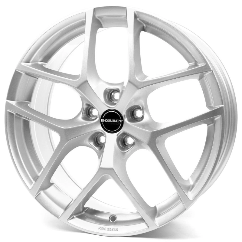 Borbet Y Crystal Silver 7x17 5x114.3 ET35 CB72,6 60° 650 kg 497319