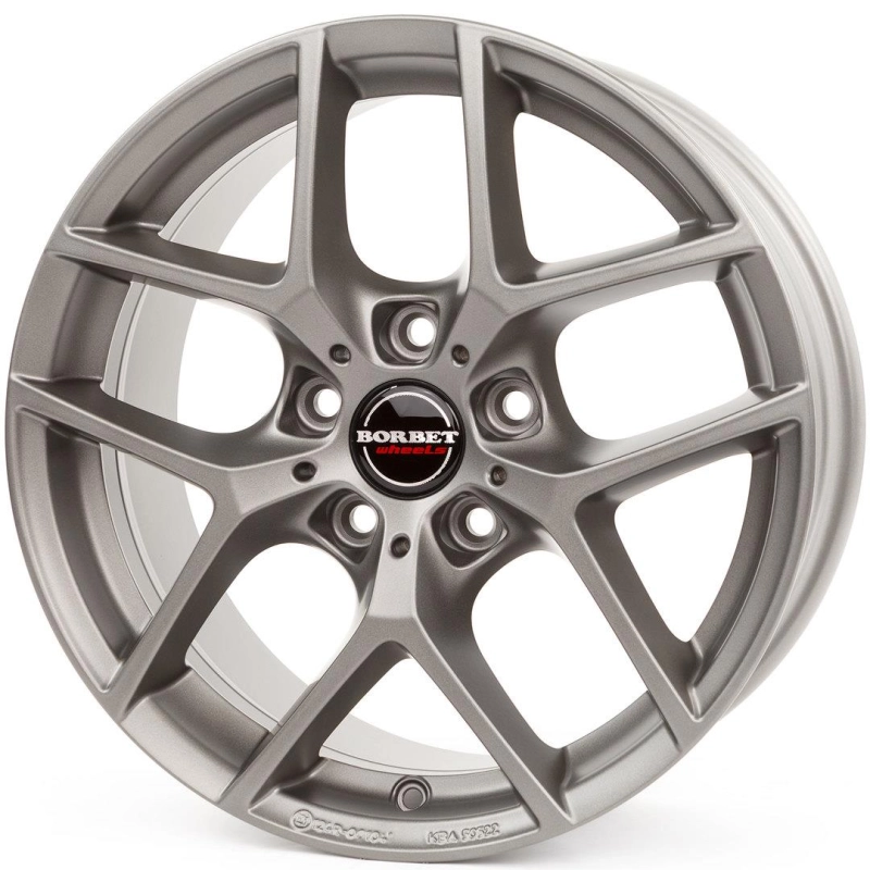 Borbet Y titan matt 6,5x16 5x112 ET43 CB57,1 R13 650 kg 497314