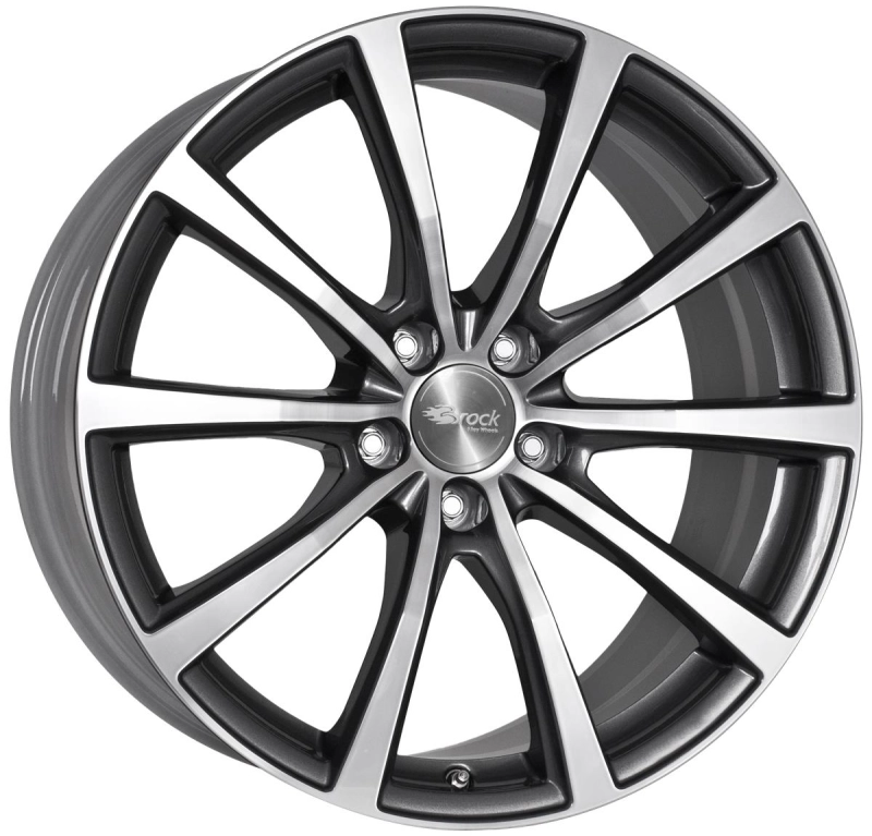 Brock B32 Himalaya Grey Voll-Poliert (HGVP) 8,5x20 5x114.3 ET35 CB64,1 60° 750 kg 331596