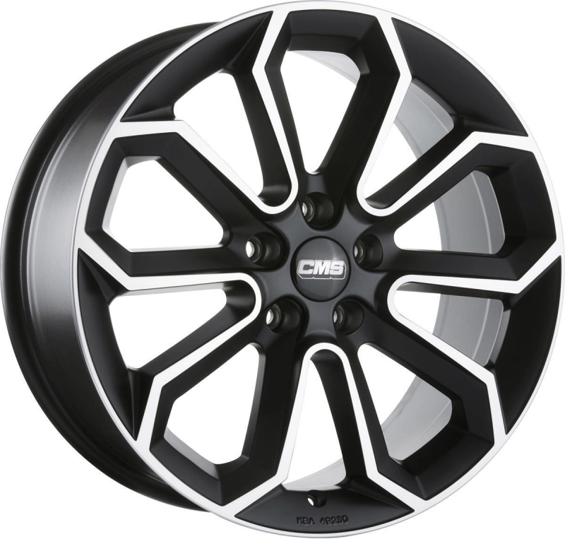 CMS C20 Diamond Black Matt 8x18 5x112 ET35 CB66,6 R13 715 kg C20 808 35 91S DMB