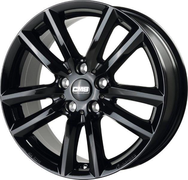 CMS C27 Complete Black Gloss 7x16 5x114.3 ET40 CB60,1 Flat 675 kg C27 706 40 63S CBG