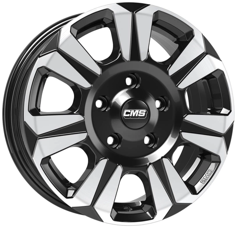 CMS C31 Diamond Black Gloss 6,5x16 5x118 ET60 CB71,1 60° 1150 kg C31 656 60 81 DB