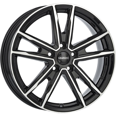 DEZENT KF 7.5X19 5X108 ET47/65.1 CZARNY/POLER