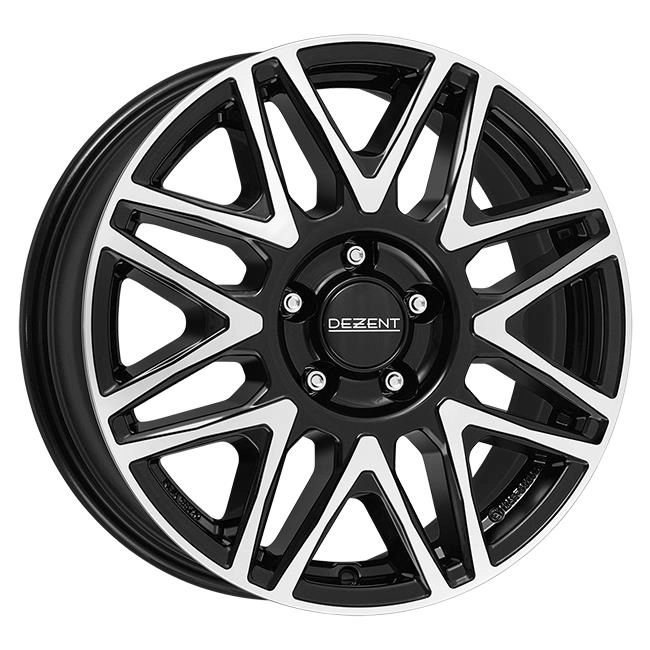 Dezent KH dark Black/polished 6,5x16 5x120 ET51 CB65,1 R14 1400 kg TKHZ9BP51E