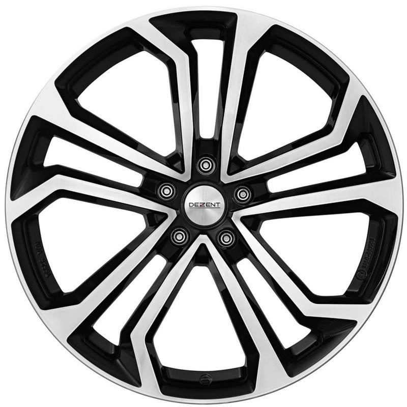 Dezent TA dark Black/polished 7,5x18 5x108 ET45 CB63,4 60° 740 kg TTAFHBP45E