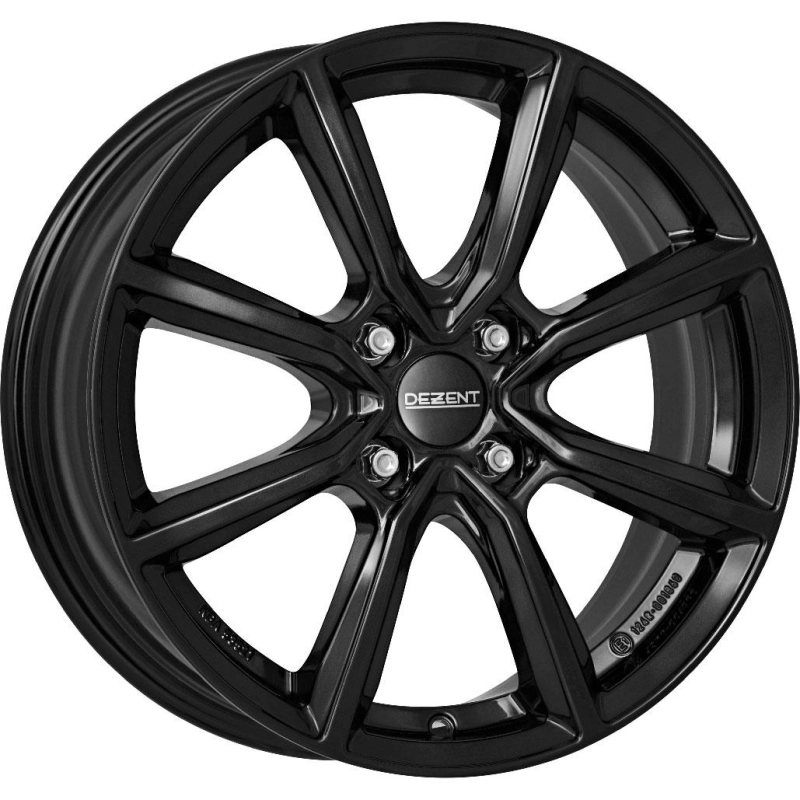 Dezent TN black Black 7x17 4x108 ET32 CB65,1 Flat 630 kg TTNY3BA32E