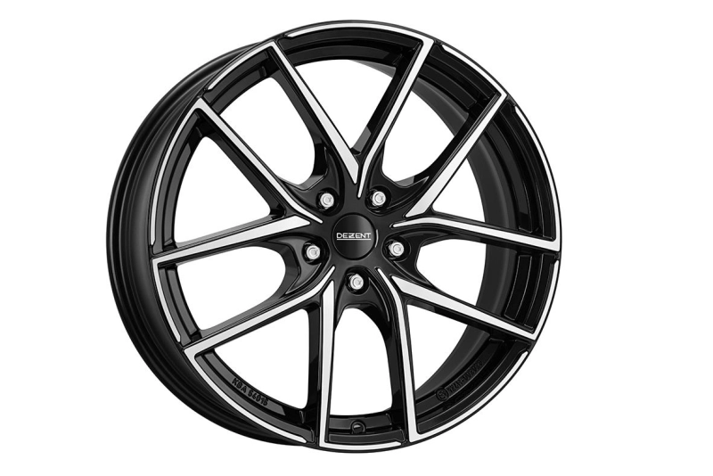 Dezent TO dark Black/polished 7,5x18 5x108 ET50 CB63,4 60° 705 kg TTOFHBP50E16