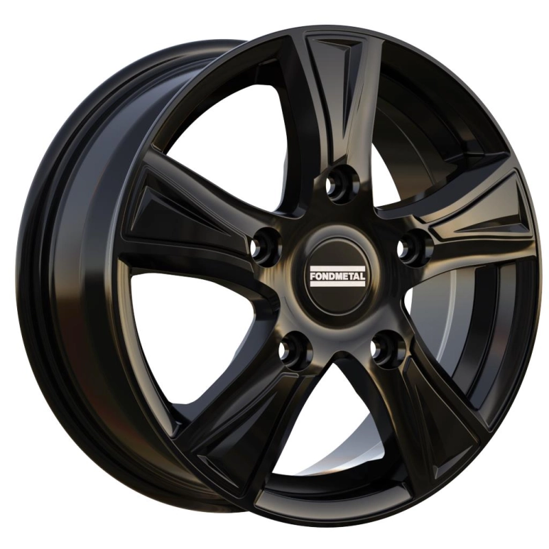 Fondmetal PRO1 Glossy Black 6,5x16 5x108 ET42 CB65,1 Flat 1250 kg RF19446