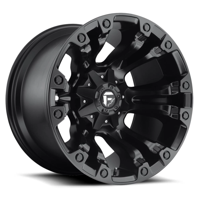 Fuel D560 Vapor Matte Black 10x22 5x139.7 ET10 CB110,0 (PCD2: 5x150) 60° 1133 kg D56022007057