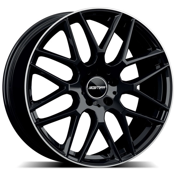 GMP BERGHEM 8X19 5X112 ET45/66.6 CZARNY/RANT