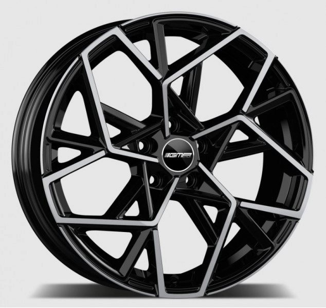 GMP CARTESIO 8X19 5X110 ET30/65.1 CZARNY/POLER