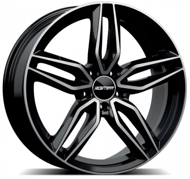 GMP FASTEN 8X18 5X112 ET35/66.6 CZARNY/POLER