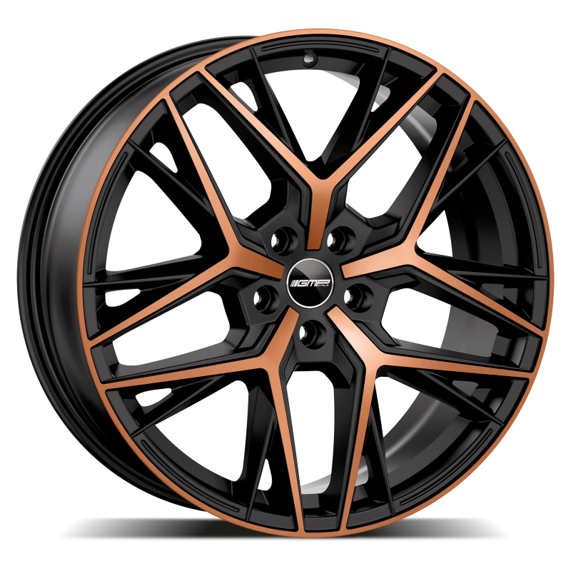 GMP LUNICA 7.5X18 5X112 ET45/66.6 CZARNY/BRĄZ
