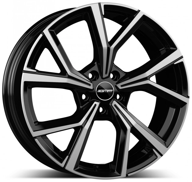 GMP MENTOR 7X17 5X112 ET35/66.5 CZARNY/POLER