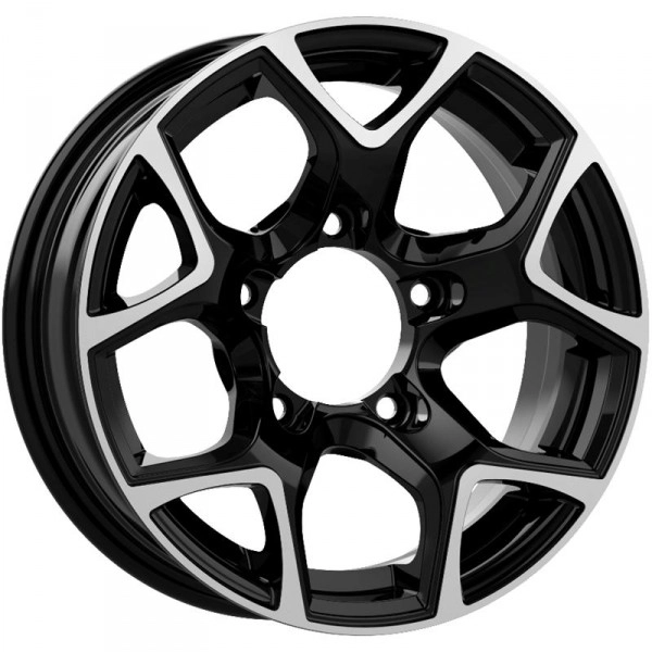 GMP SJ15 5.5X15 5X139.7 ET5/108 CZARNY/POLER