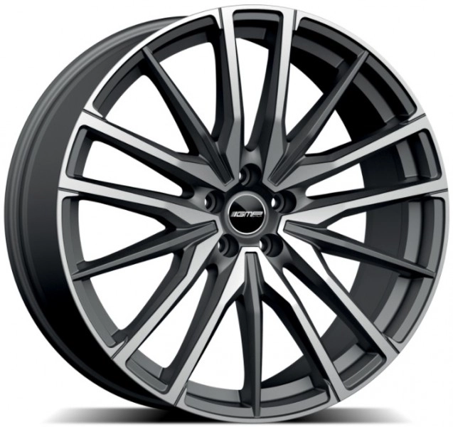 GMP SPARTA 9X21 5X112 ET35/66.6 SZARY/POLER