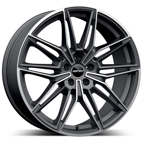 GMP SPECTER 8X18 5X112 ET30/66.6 SZARY/POLER