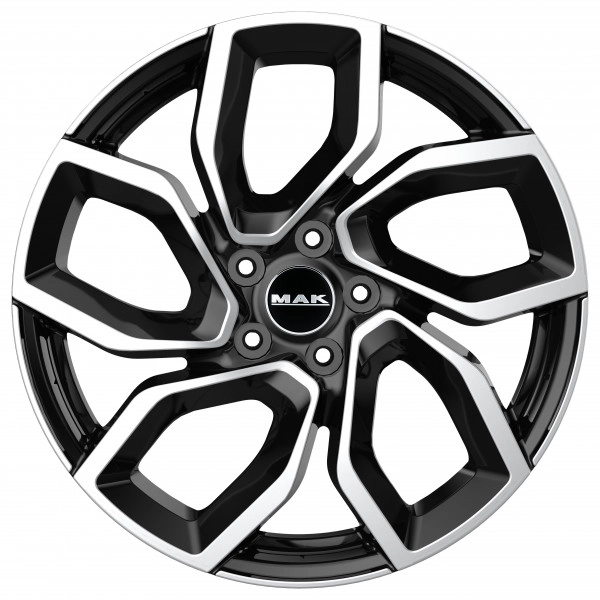 MAK APOLLO 6.5X16 5X108 ET38/65.1 CZARNY/POLER
