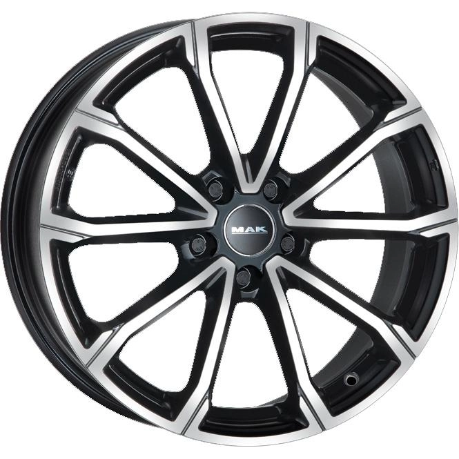 MAK Davinci Black Mirror 7x18 5x114.3 ET34 CB66,1 60° 810 kg F7080BRBM34FN1