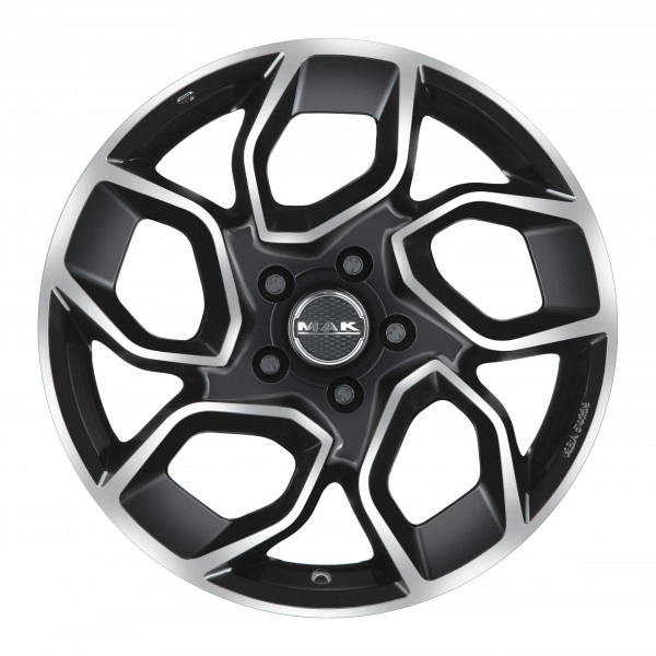 MAK EXPRESS 7X17 5X112 ET51/66.6 CZARNY/POLER