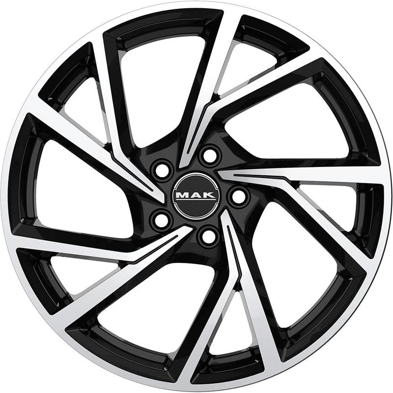 MAK Kassel Black Mirror 7,5x18 5x114.3 ET38 CB76,0 60° 800 kg F7580KABM38F2 MAK Kassel Black Mirror 7,5x18 5x114.3 ET38 CB76,0 60° 800 kg F7580KABM38F2