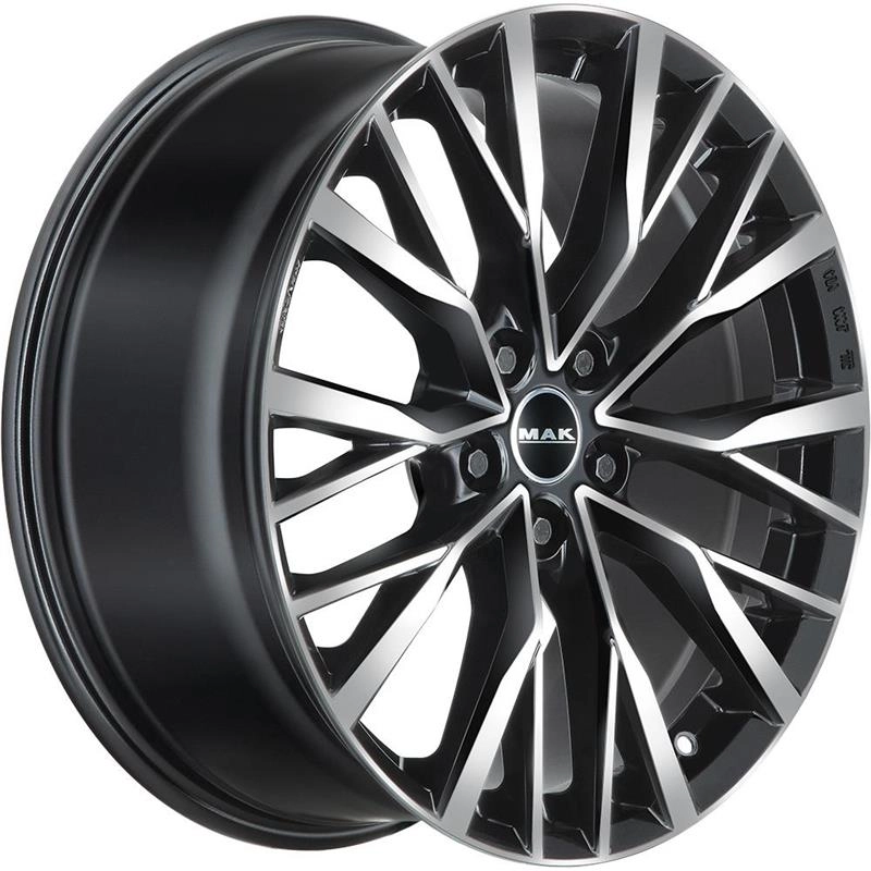 MAK Kent Black Mirror 8,5x20 5x120 ET43 CB72,6 Flat 1050 kg F8520KEBM43IRR