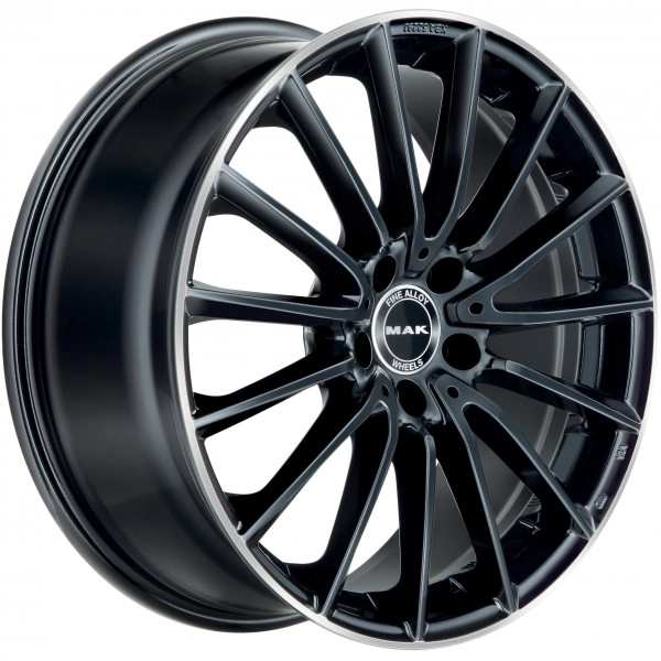 MAK KOMET 8X19 5X112 ET33/66.6 CZARNY/POLER