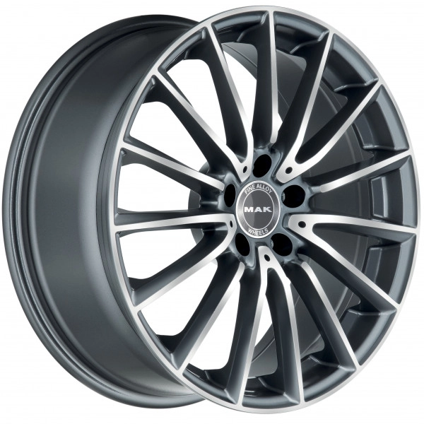 MAK KOMET 8X19 5X112 ET33/66.6 SZARY/POLER