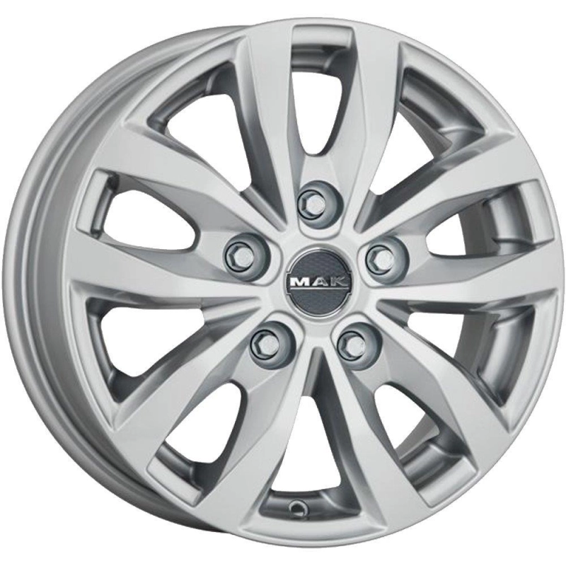 MAK Load 5 Silver 6,5x16 5x118 ET55 CB71,1 60° 1350 kg F65605DSI55D3 MAK Load 5 Silver 6,5x16 5x118 ET55 CB71,1 60° 1350 kg F65605DSI55D3