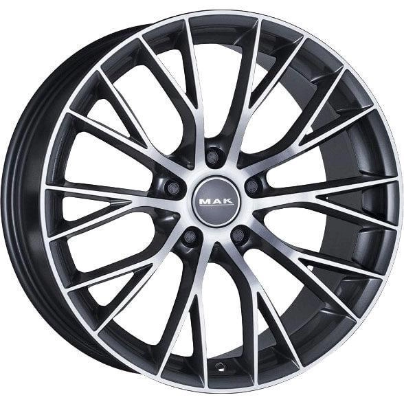 MAK Munchen Gun Met-Mirror Face 8x18 5x120 ET30 CB72,6 60° 705 kg F8080MUQM30I2B