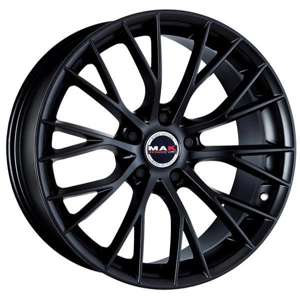 MAK Munchen Matt Black 8,5x20 5x120 ET30 CB72,6 60° 735 kg F8520MUMB30I3B