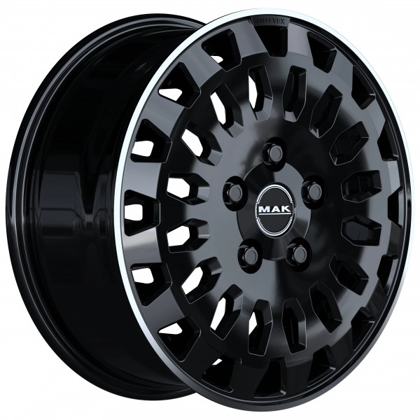 MAK OVERLAND 6.5X16 5X120 ET50/65.1 CZARNY/RANT