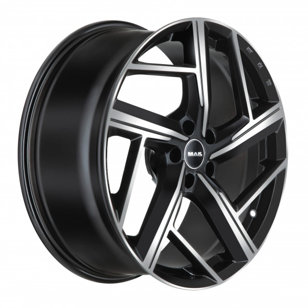 MAK QVATTRO 8.5X19 5X112 ET45/66.45 CZARNY/POLER