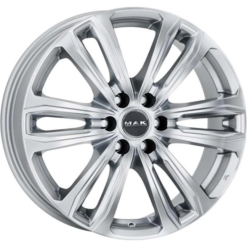 MAK Safari6 Silver 7,5x17 6x139.7 ET50 CB93,1 60° 1075 kg F7570AF6SI50VJ4