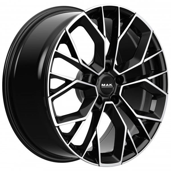 MAK STILO 8.5X20 5X114,3 ET40/76 CZARNY/POLER