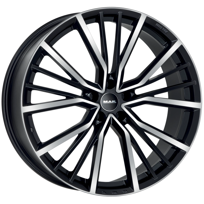 MAK UNION 8X18 5X112 ET45/57.1 CZARNY/POLER
