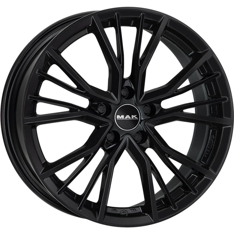 MAK Union Gloss Black 8x18 5x112 ET38 CB66,5 R13 815 kg F8080UNGB38WS2X