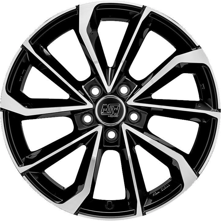 MSW 42 Gloss Black Full Polished 7,5x17 5x120 ET50 CB65,1 R12 815 kg W19356002T56