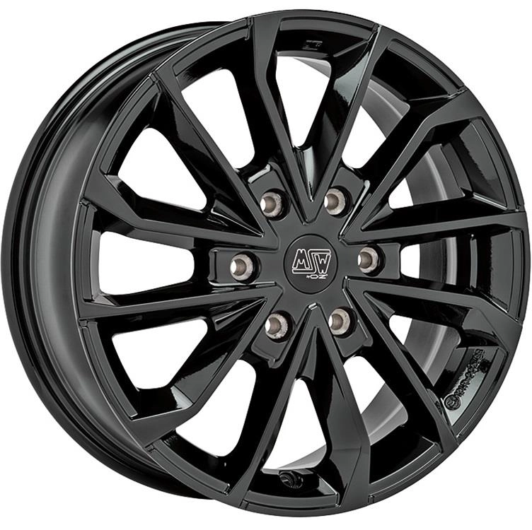 MSW 42 Van Gloss Black 6,5x17 6x120 ET50 CB74,6 60° 1250 kg W19468001TC5